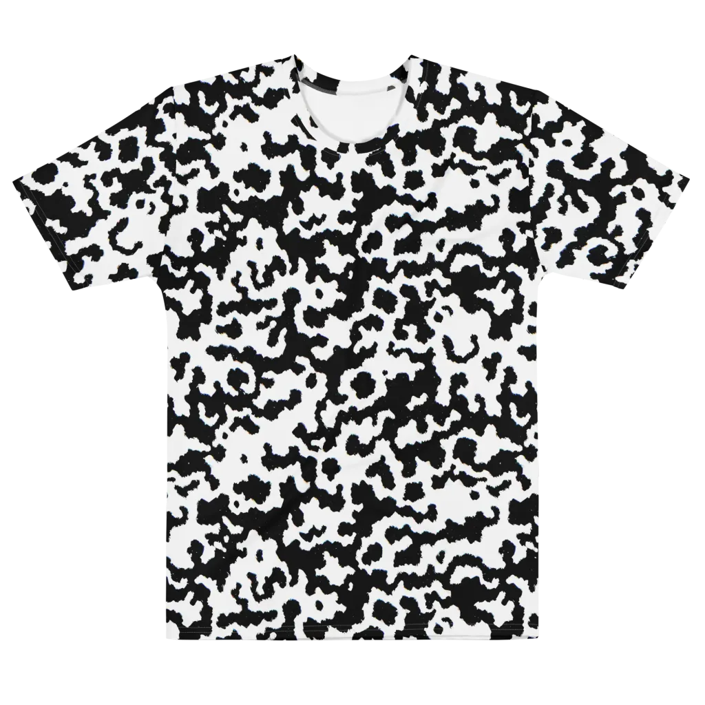 Blackwater Hide on Men's Cotton Crew Neck T-Shirt — Front