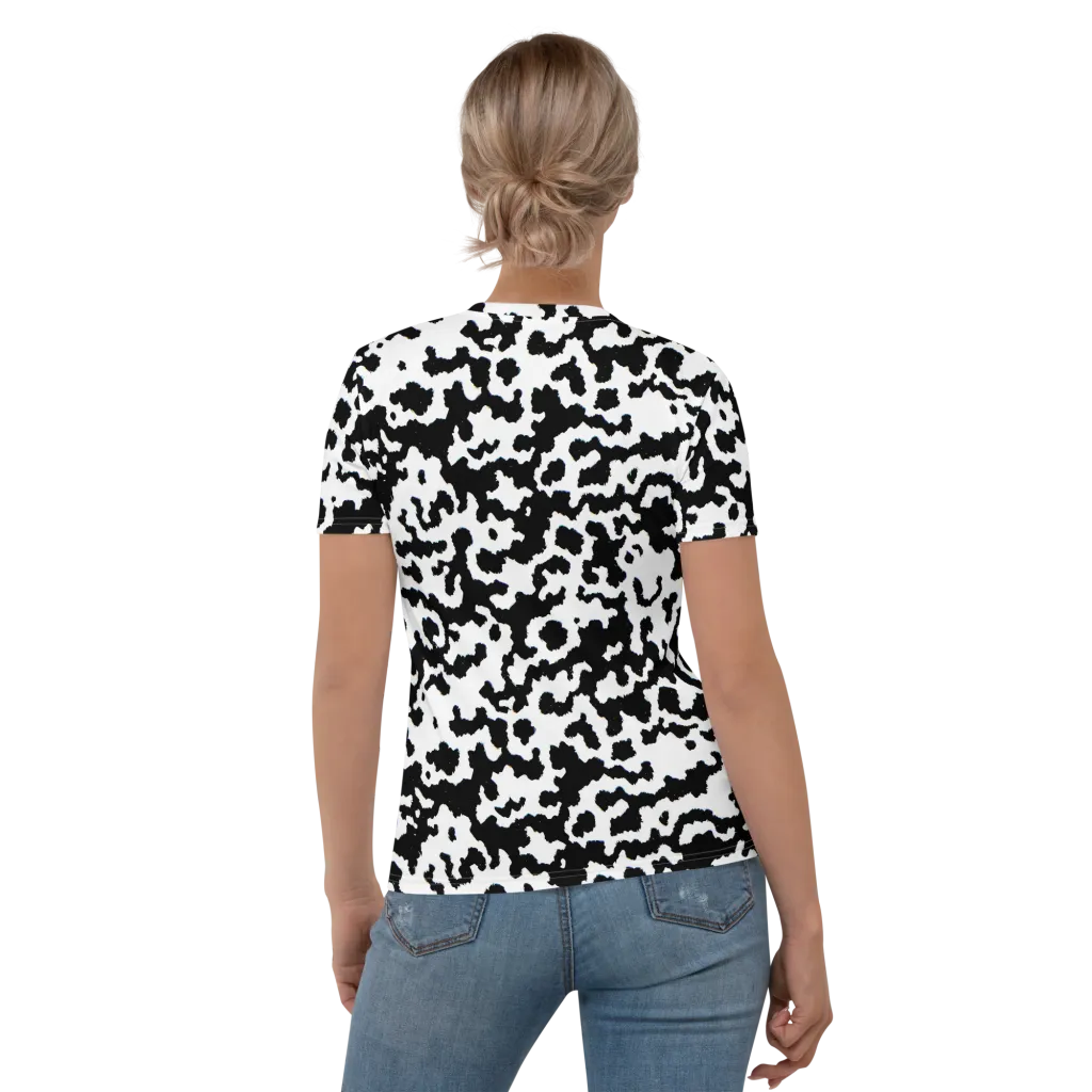 Blackwater Hide on Women's Crew Neck T-Shirt — Back