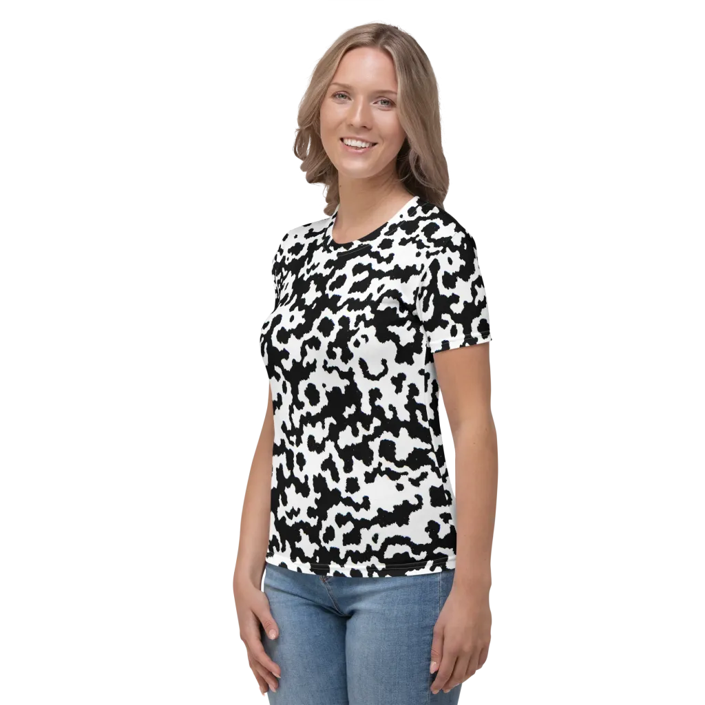 Blackwater Hide on Women's Crew Neck T-Shirt — Left