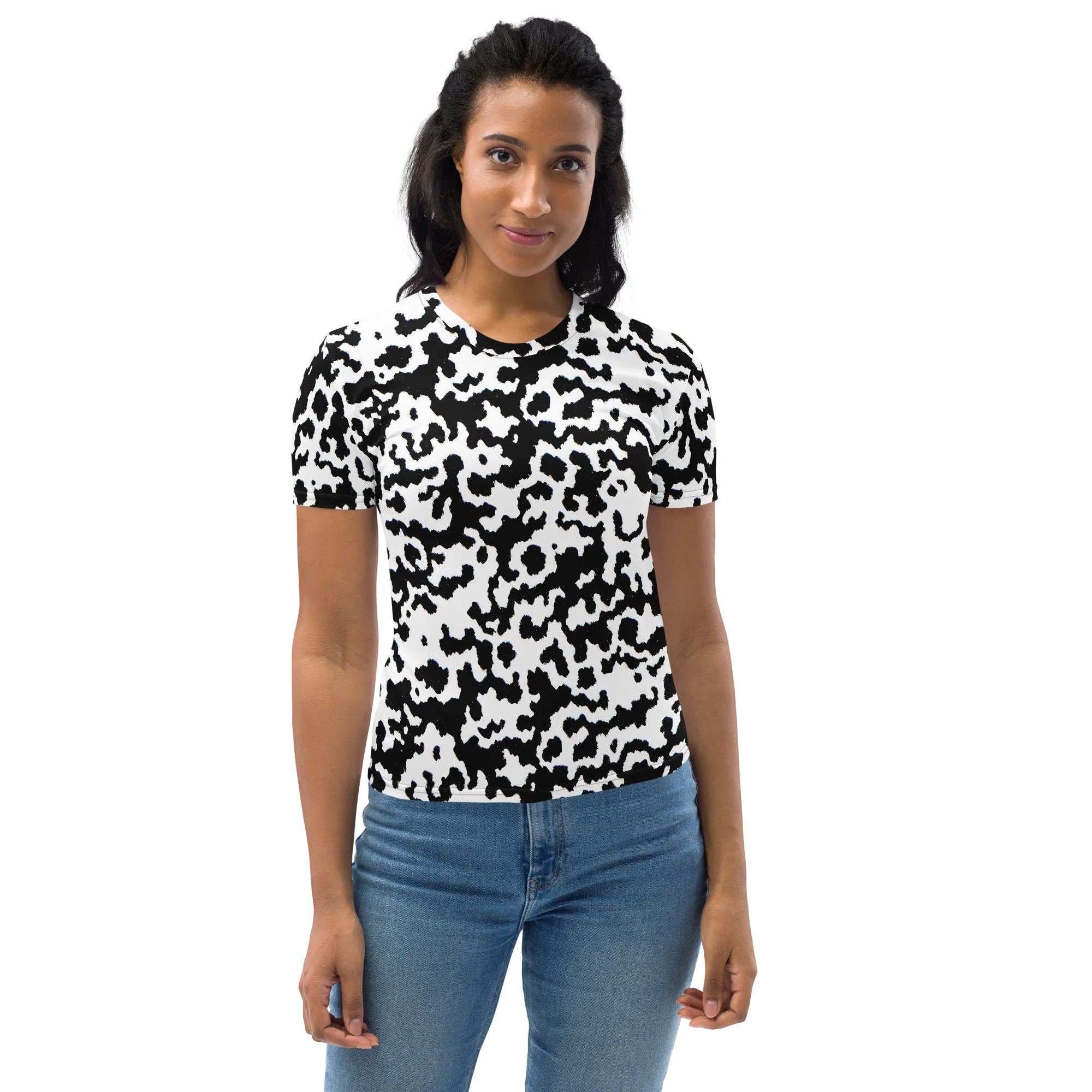 Blackwater Hide on Women's Crew Neck T-Shirt — Front