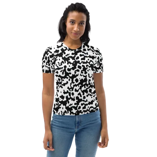 Blackwater Hide on a Women's Crew Neck T-Shirt