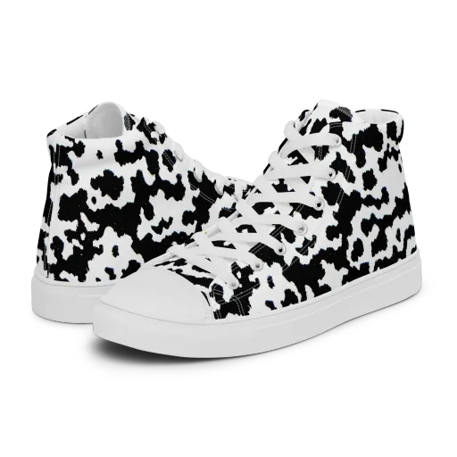 Blackwater Hide on a Women's High Top Canvas Shoes