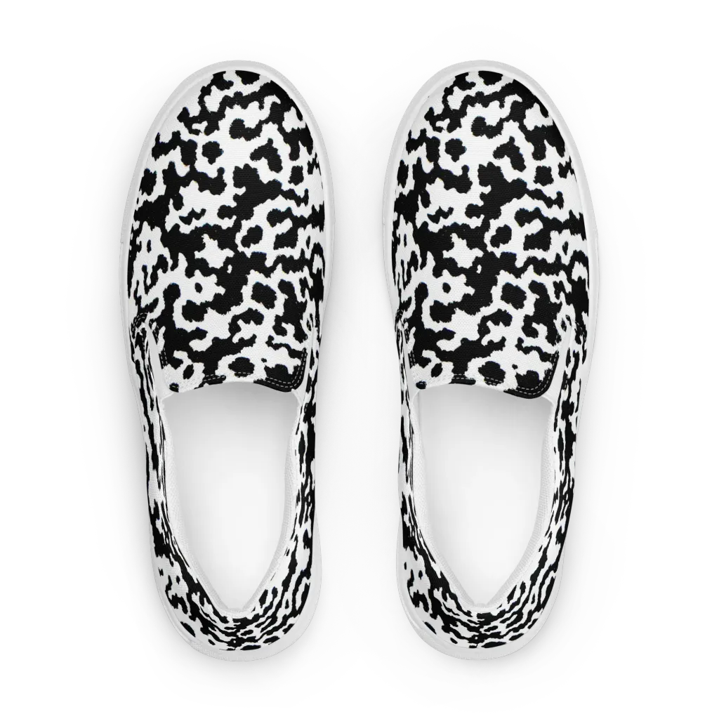 Blackwater Hide on Men's Slip-On Canvas Shoes — Front