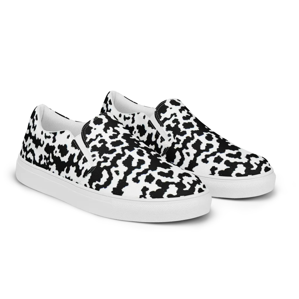 Blackwater Hide on Men's Slip-On Canvas Shoes — Right Front