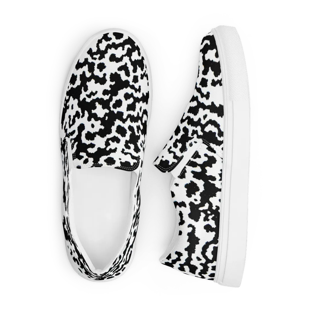 Blackwater Hide on Men's Slip-On Canvas Shoes — Front