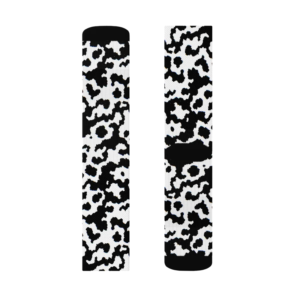 Blackwater Hide on Socks — Left Sock
