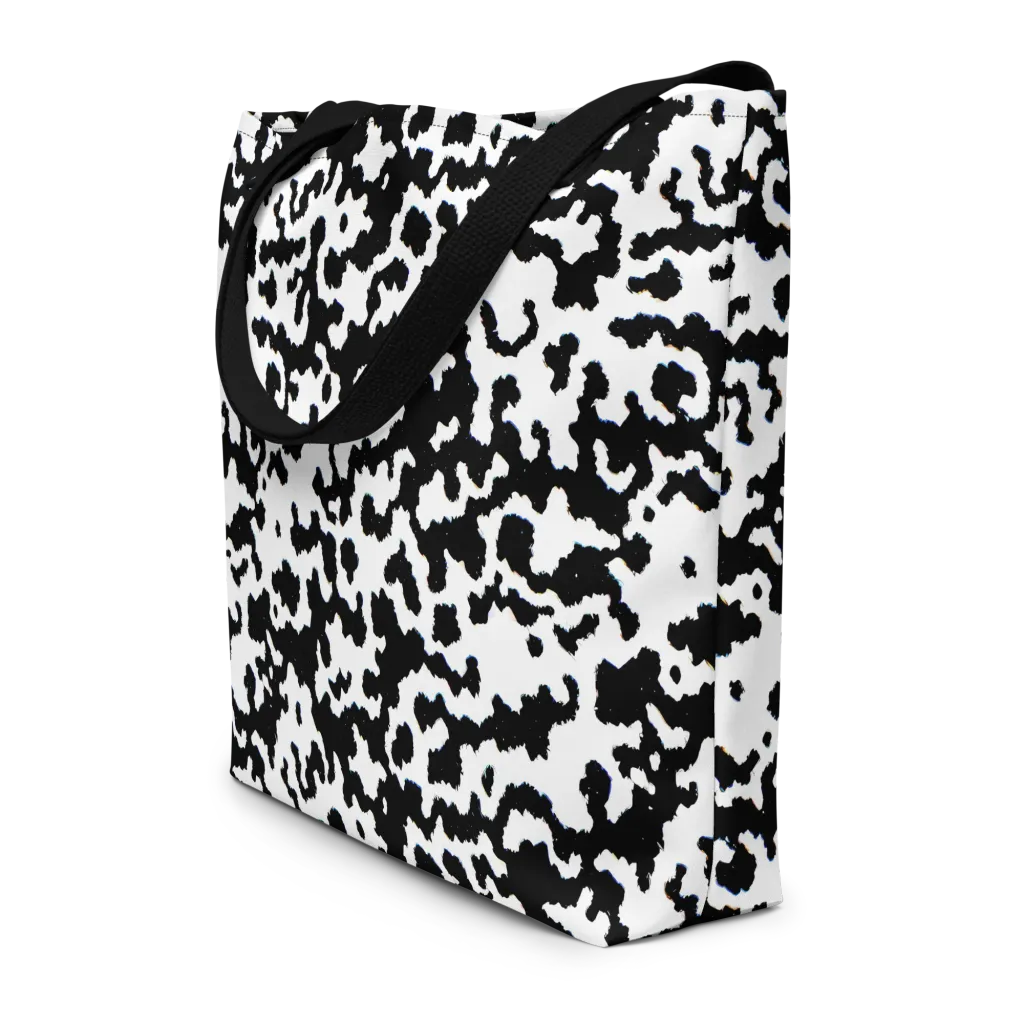 Blackwater Hide on Large Tote Bag W/ Pocket — Front