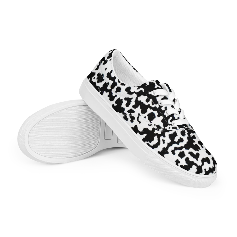 Blackwater Hide on Men's Lace-Up Canvas Shoes — Right Front