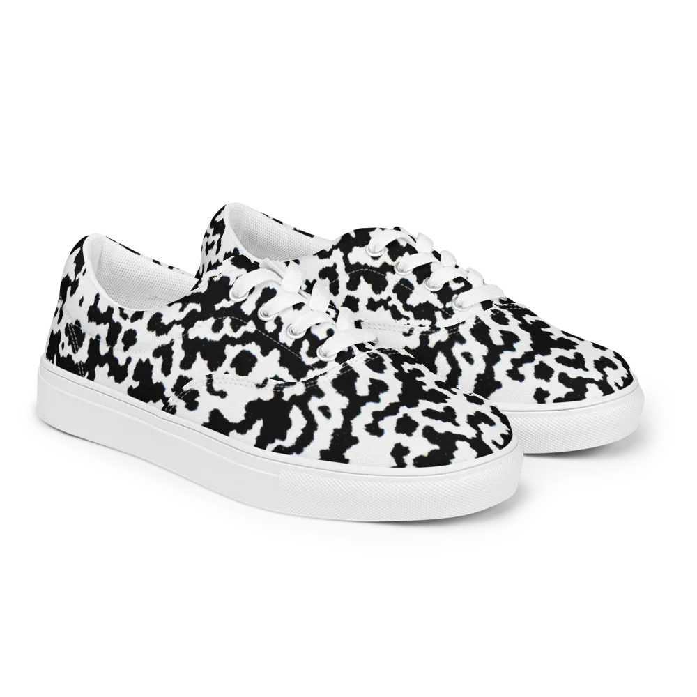 Blackwater Hide on Men's Lace-Up Canvas Shoes — Right Front