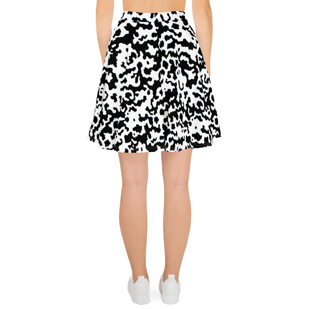 Blackwater Hide on Skater Skirt — Back