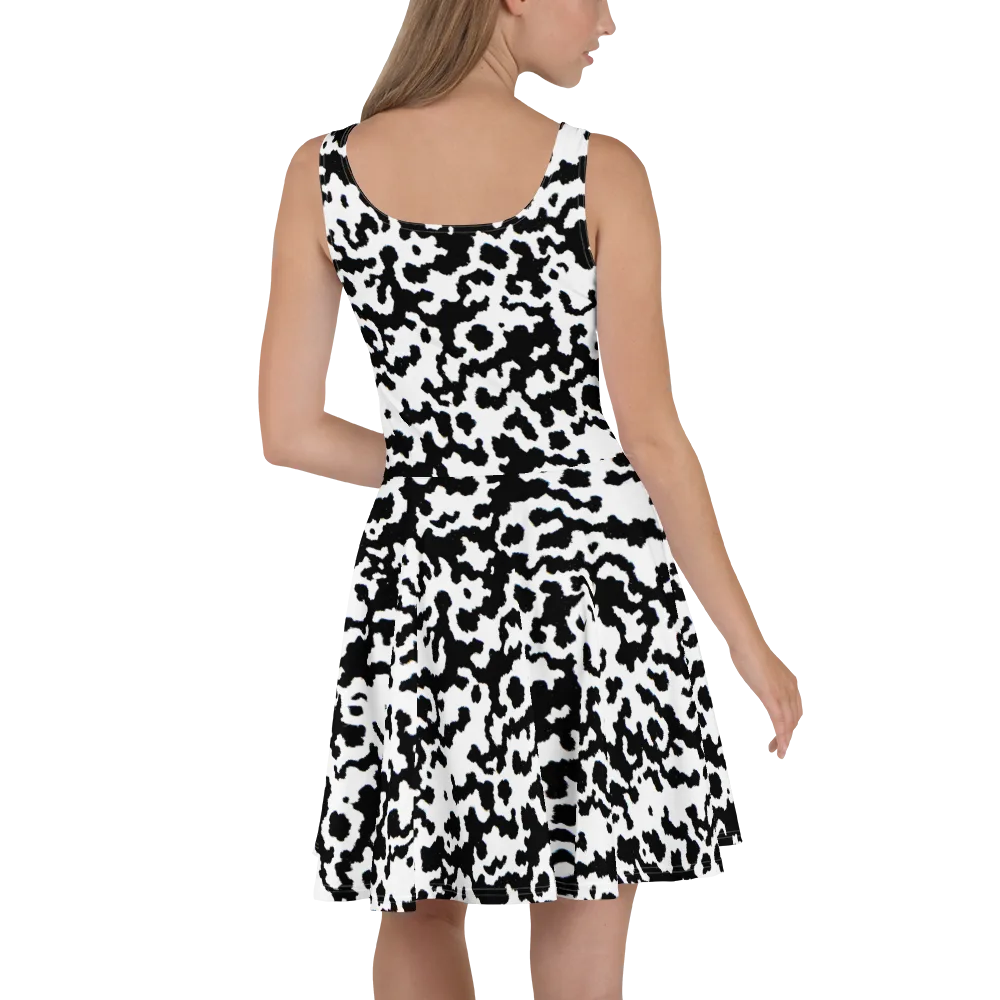 Blackwater Hide on Skater Dress — Back