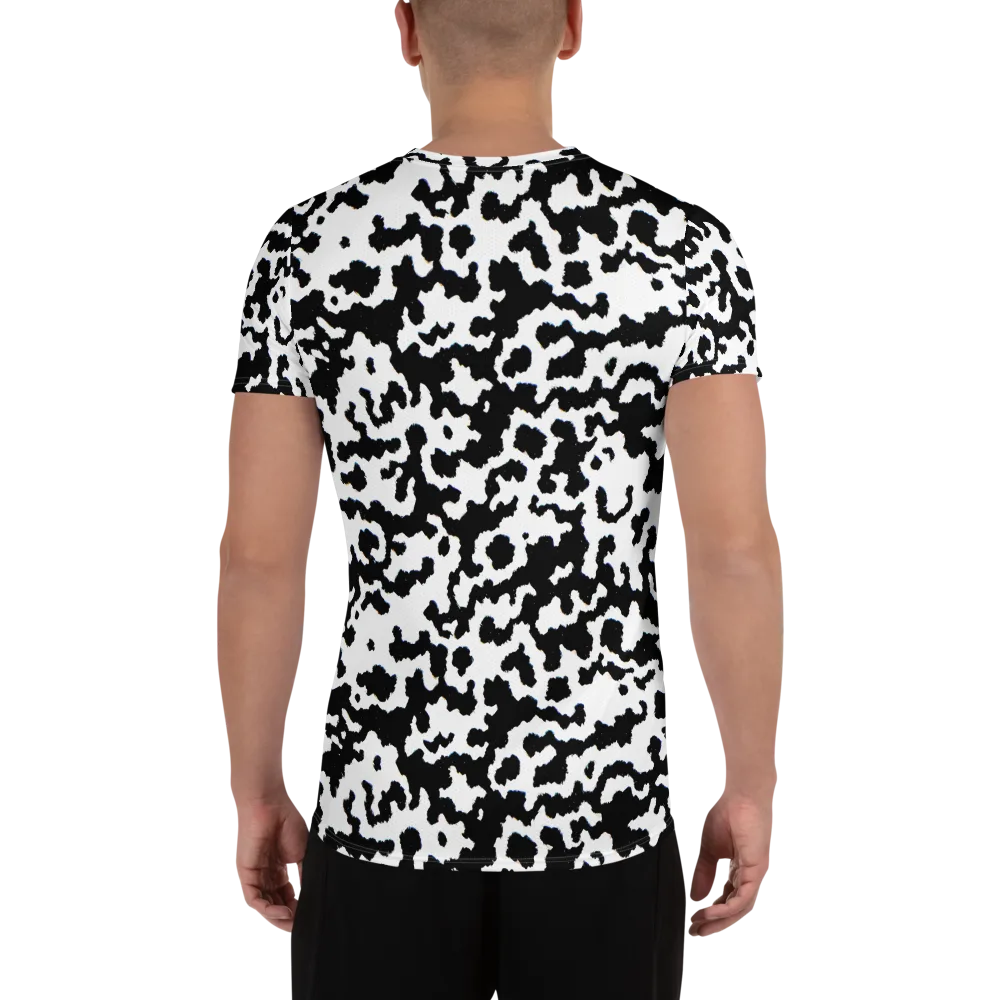 Blackwater Hide on Men's Athletic T-Shirt — Back