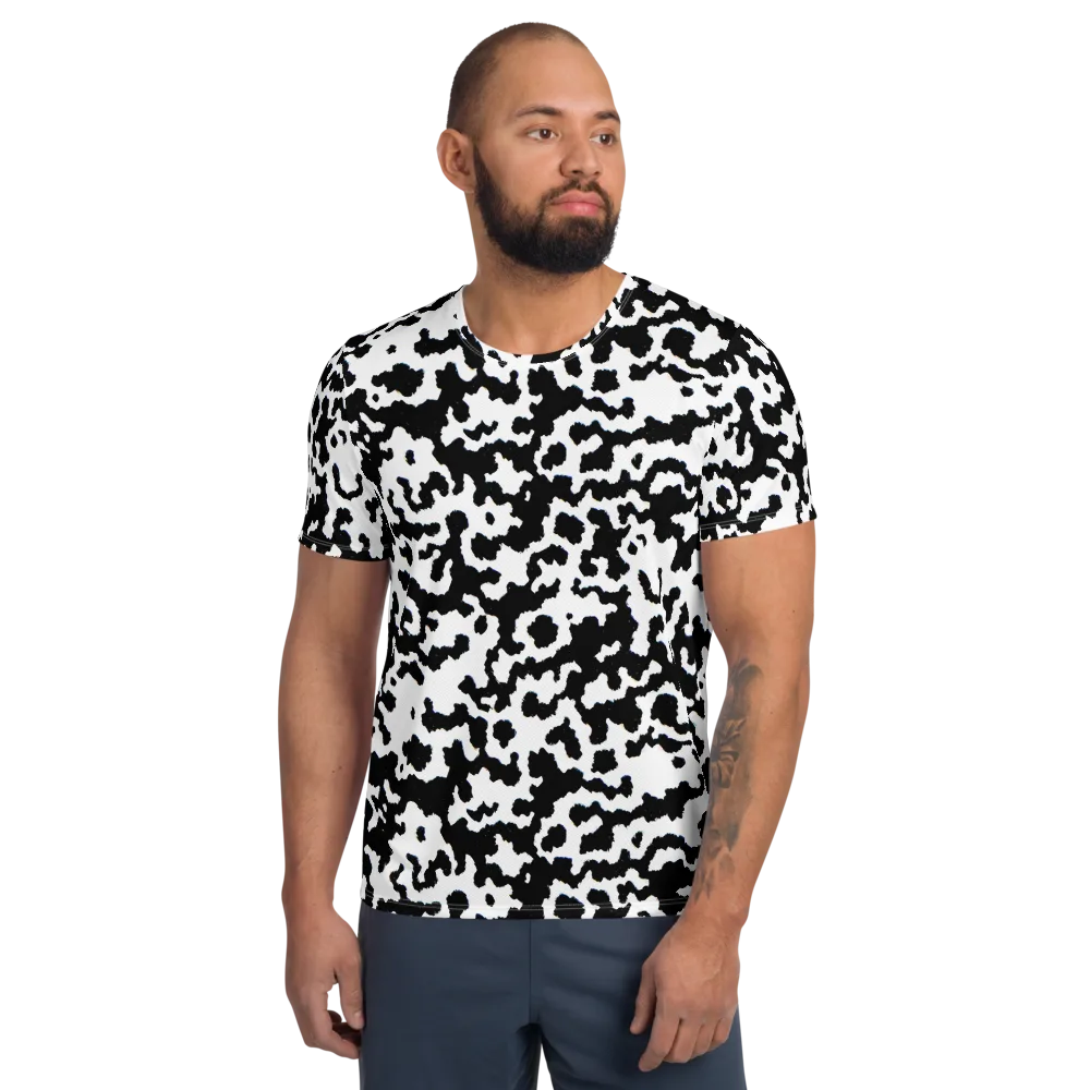 Blackwater Hide on Men's Athletic T-Shirt — Front