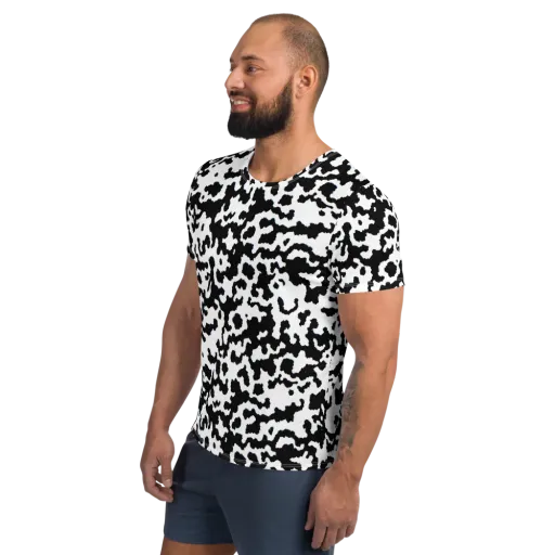 Blackwater Hide on a Men's Athletic T-Shirt