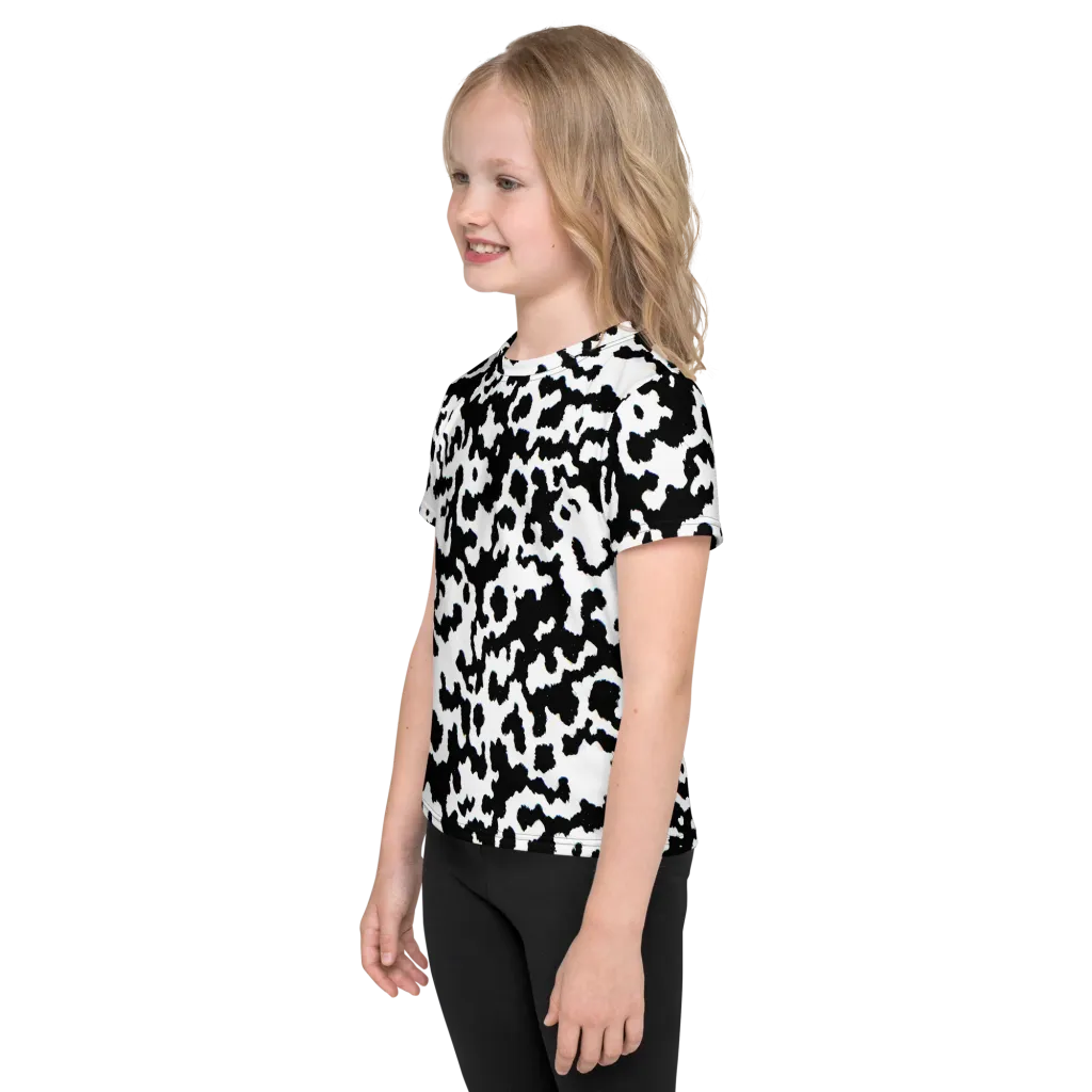 Blackwater Hide on Kids Crew Neck T-Shirt — Left