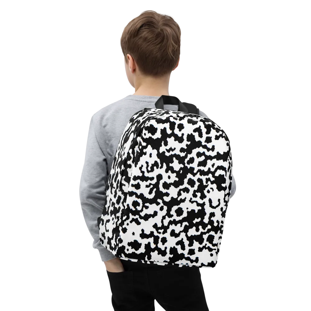 Blackwater Hide on Minimalist Backpack — Zoomed-in