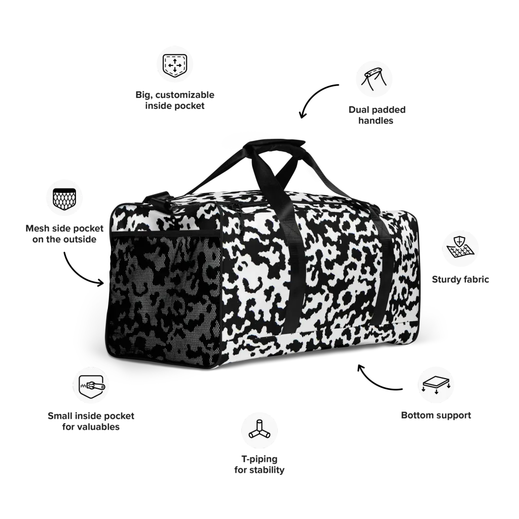 Blackwater Hide on Duffle Bag — Right Front