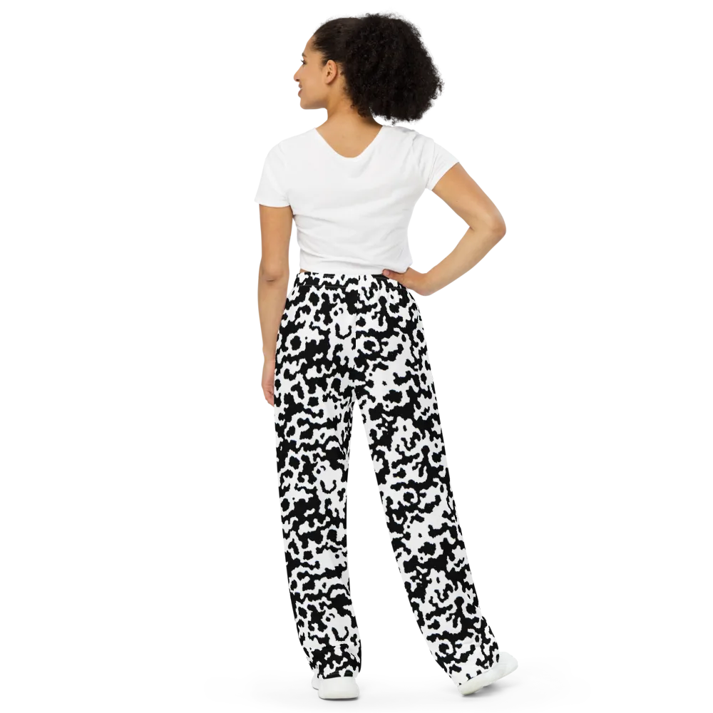 Blackwater Hide on Wide-Leg Pants — Back
