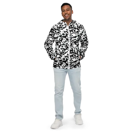 Blackwater Hide on a Men's Windbreaker