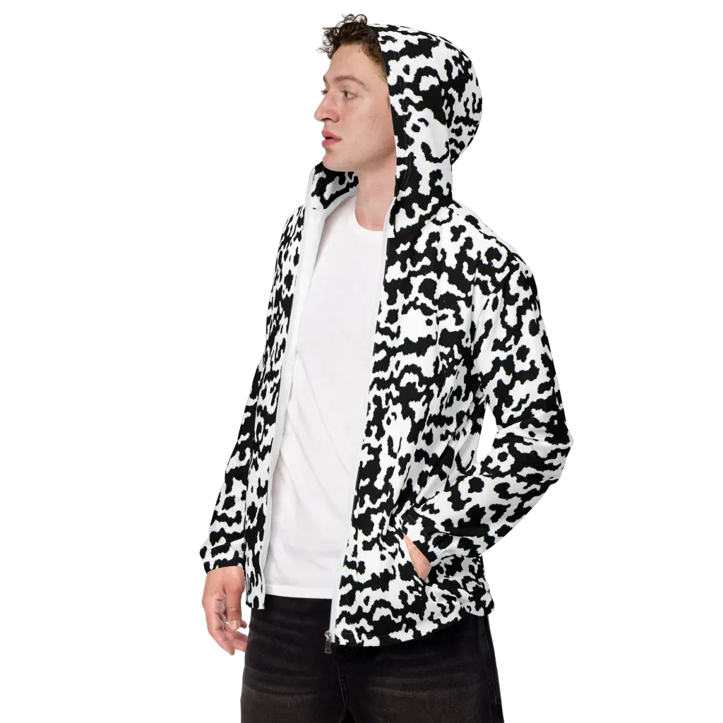 Blackwater Hide on Men's Windbreaker — Left Front