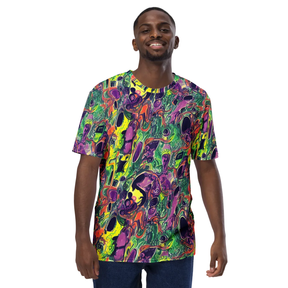 Emerald Fever on Men's Crew Neck T-Shirt — Front