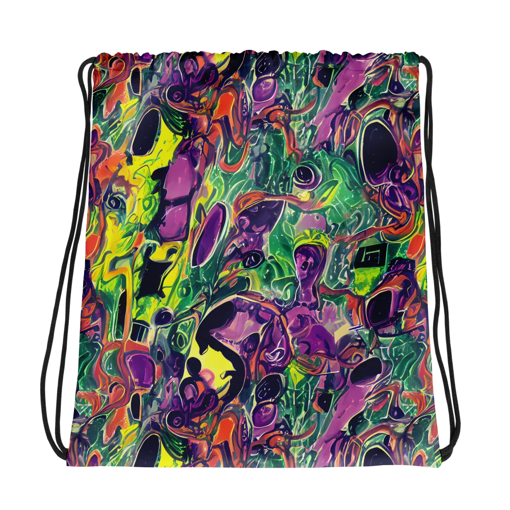 Emerald Fever on Drawstring Bag — Photo