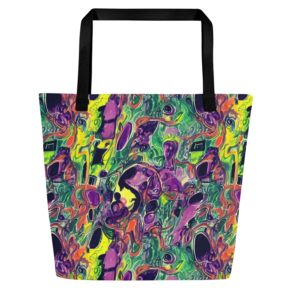 Emerald Fever on Large Tote Bag W/ Pocket — Front