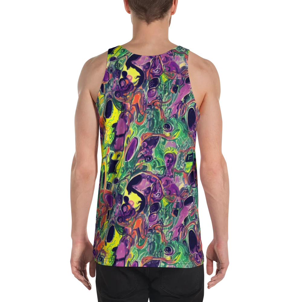 Emerald Fever on Men's Tank Top — Back