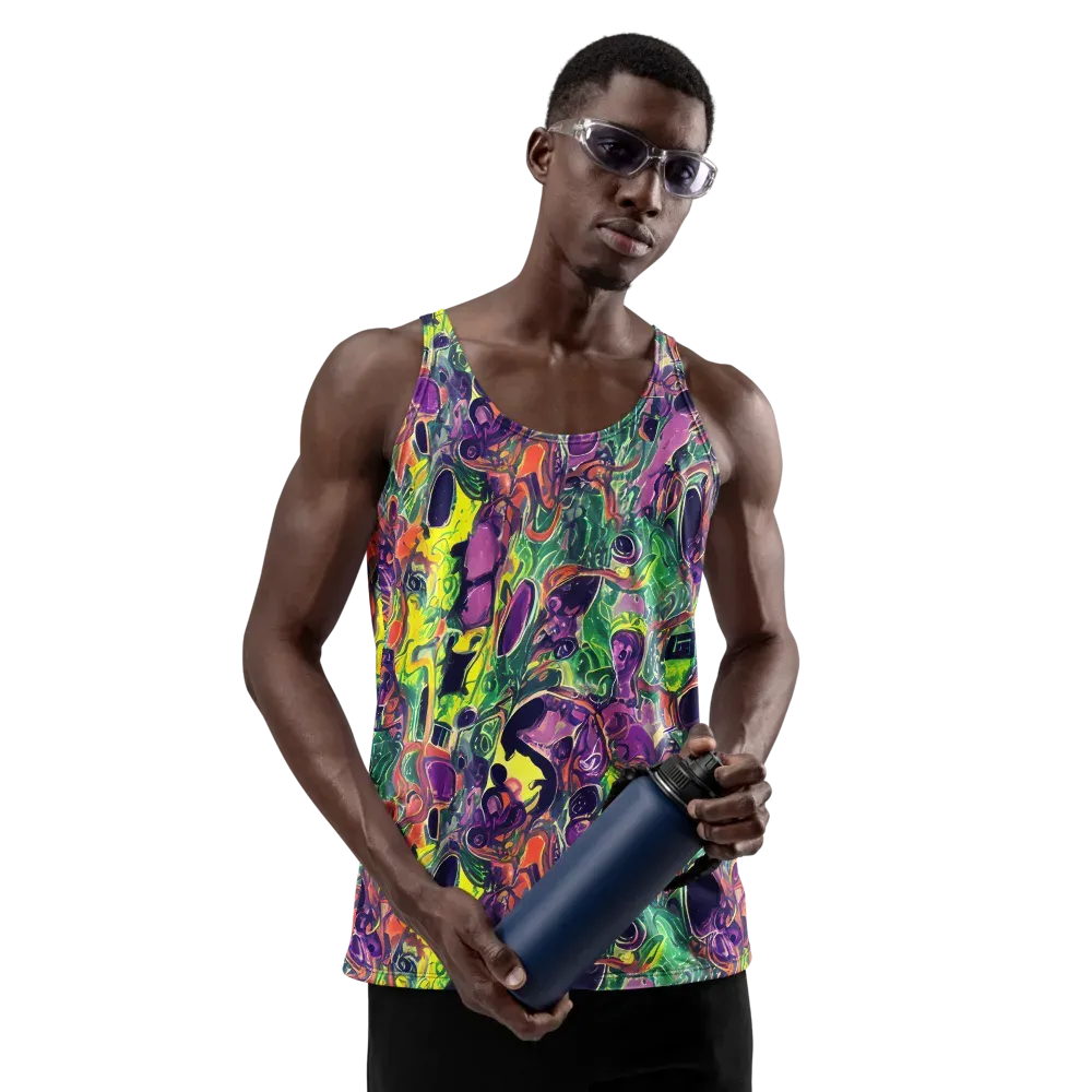 Emerald Fever on Men's Tank Top — Front