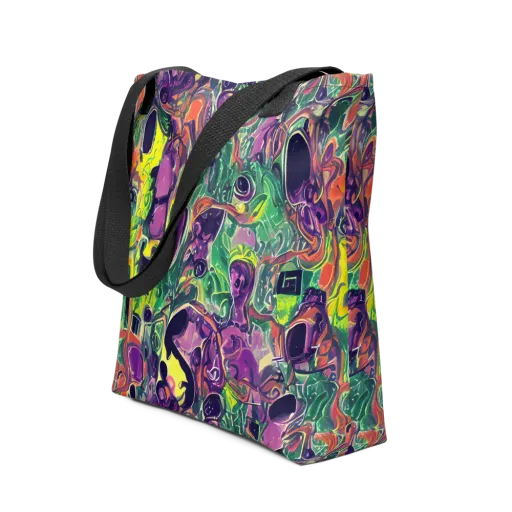 Emerald Fever on a Tote Bag