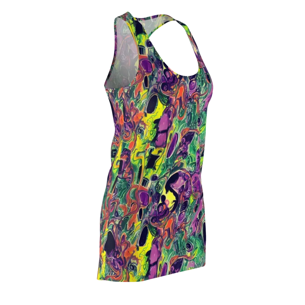 Emerald Fever on Racerback Dress — Front Side