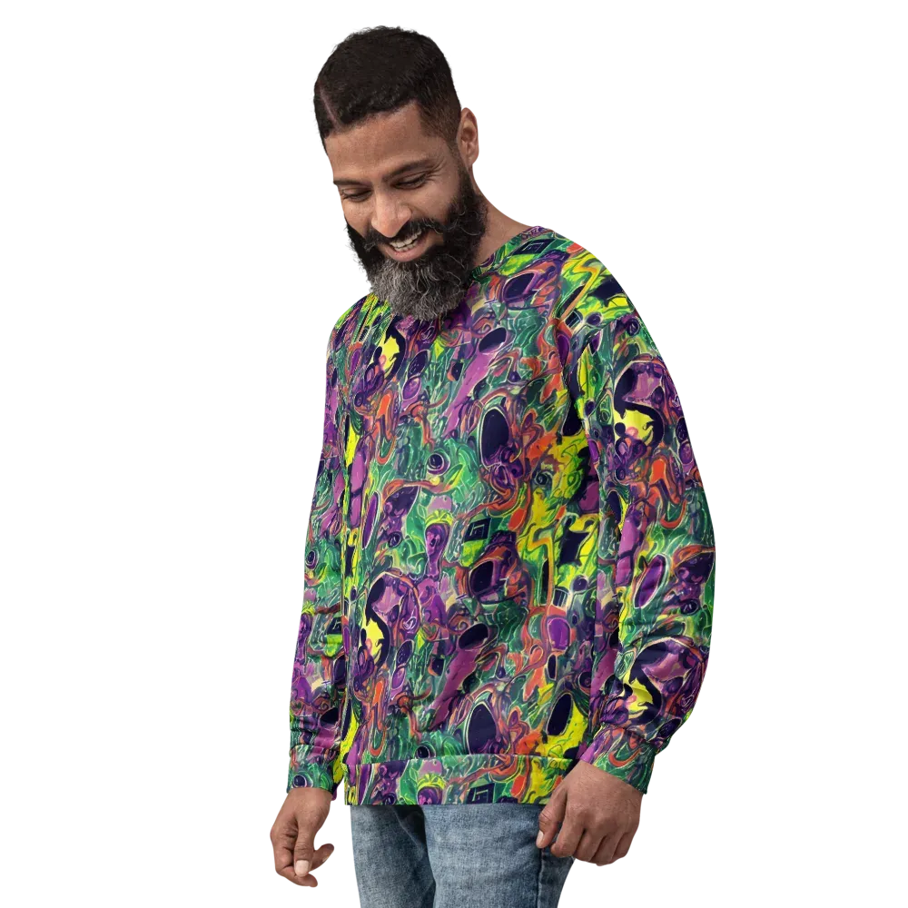 Emerald Fever on Sweatshirt — Left Front