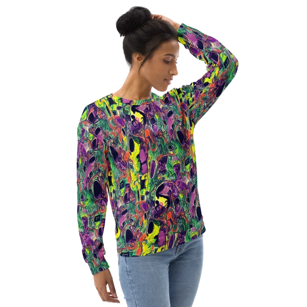 Emerald Fever on Sweatshirt — Right Front