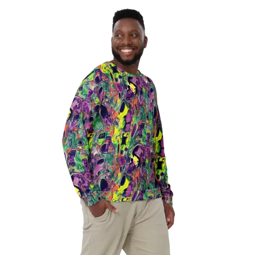 Emerald Fever on a Sweatshirt