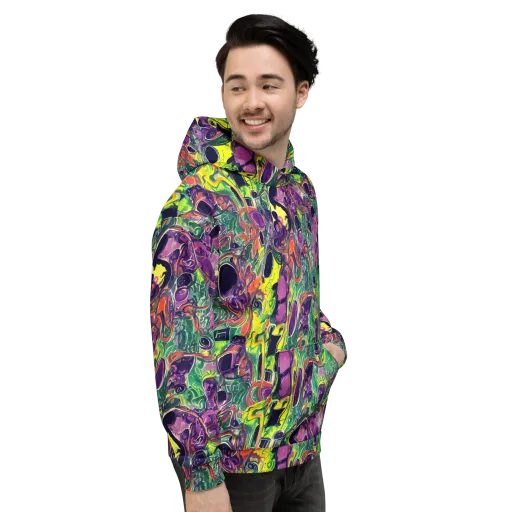 Emerald Fever on a Hoodie