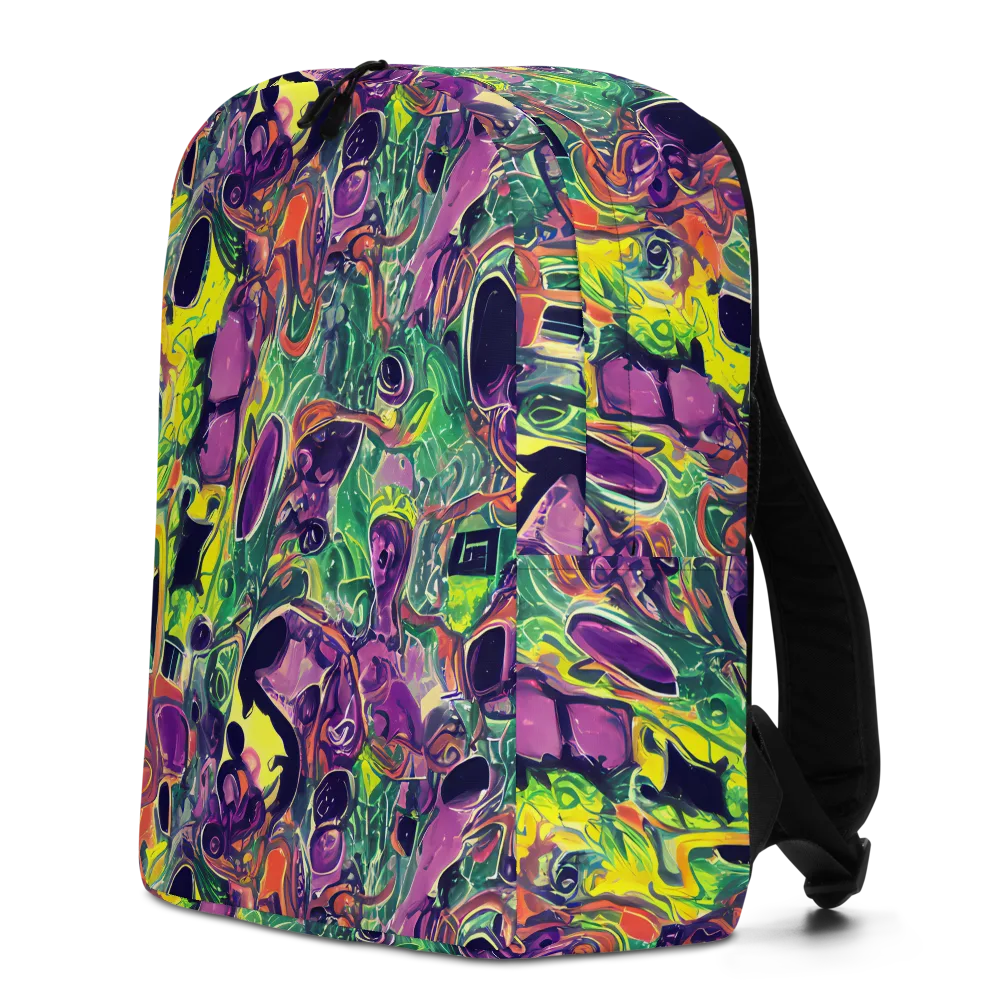 Emerald Fever on Minimalist Backpack — Left