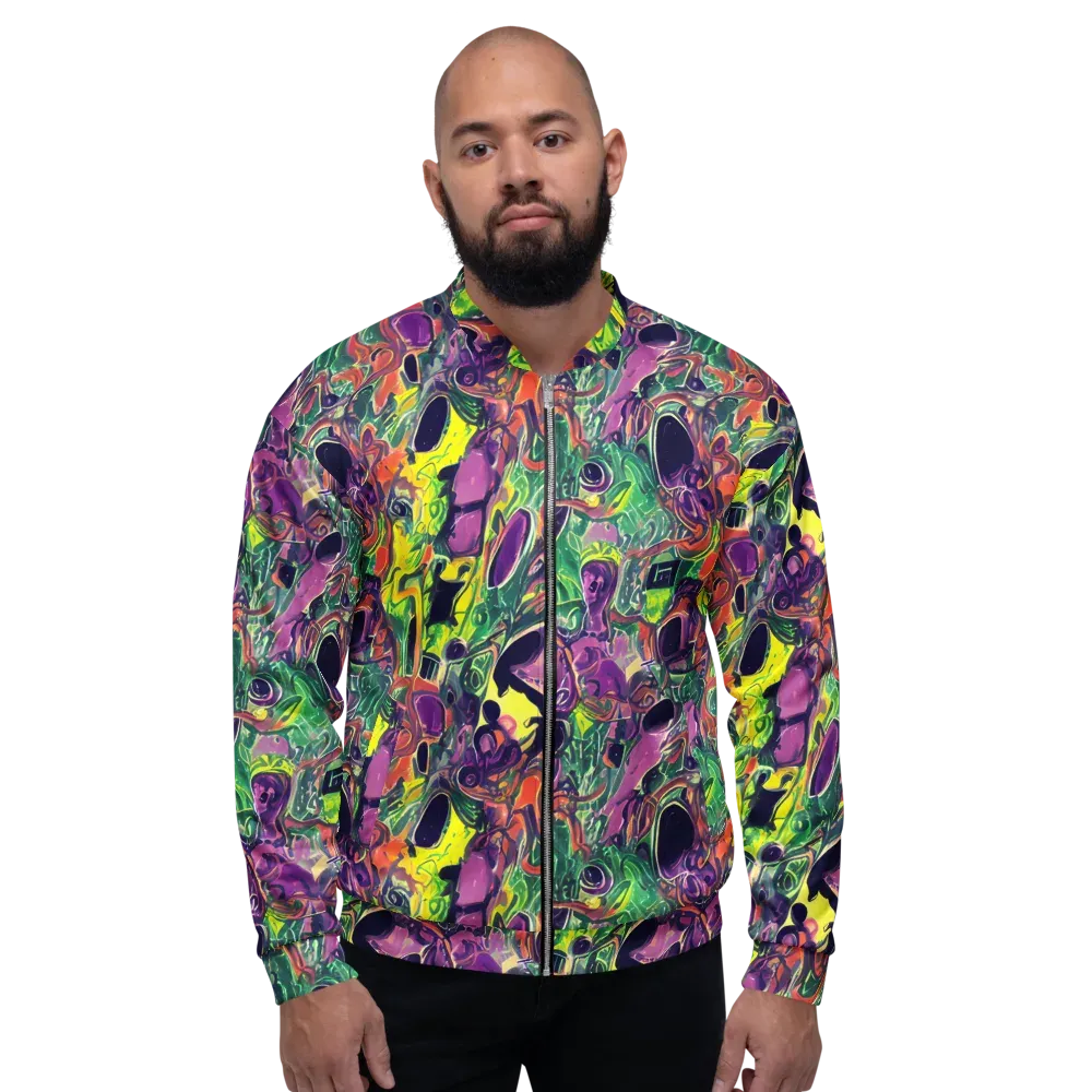 Emerald Fever on Bomber Jacket — Front