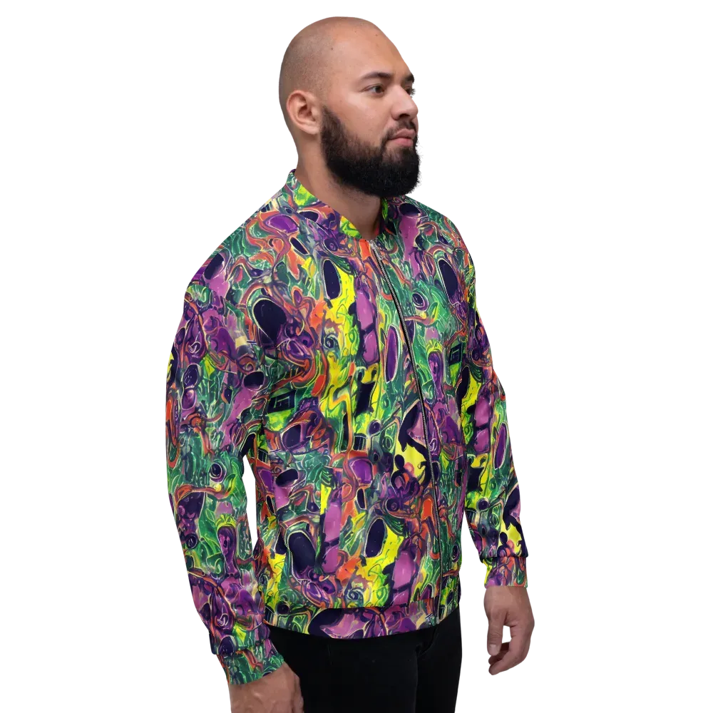 Emerald Fever on Bomber Jacket — Right