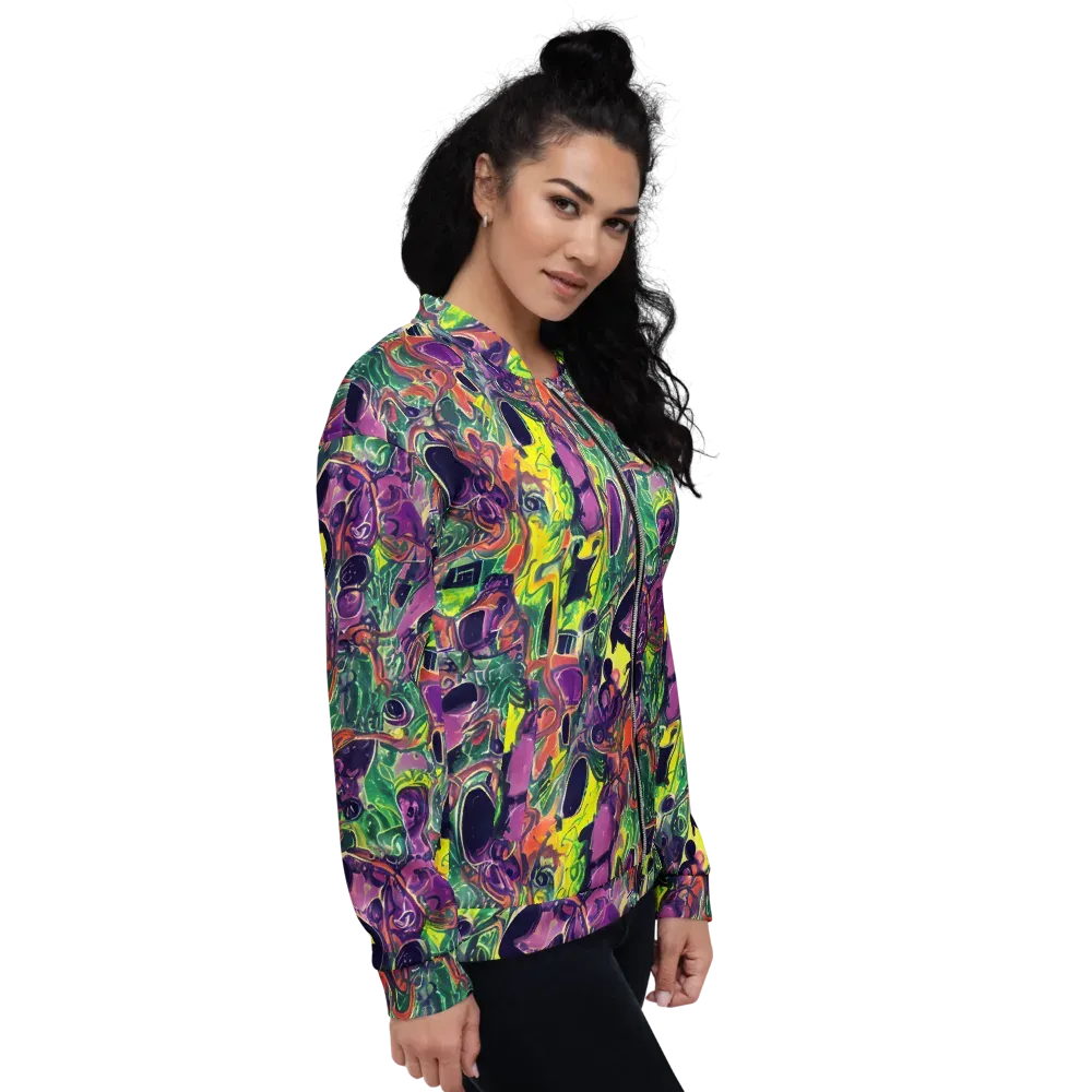 Emerald Fever on Bomber Jacket — Right
