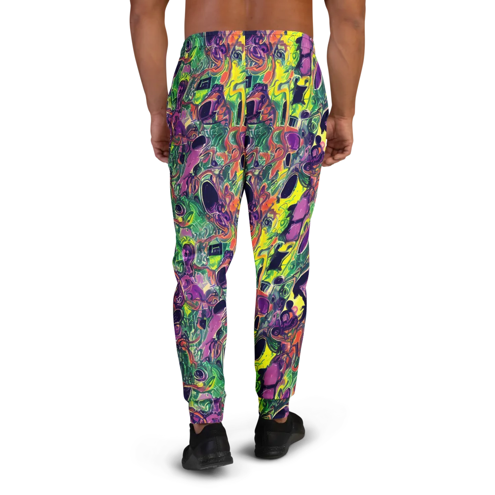 Emerald Fever on Men's Joggers — Back