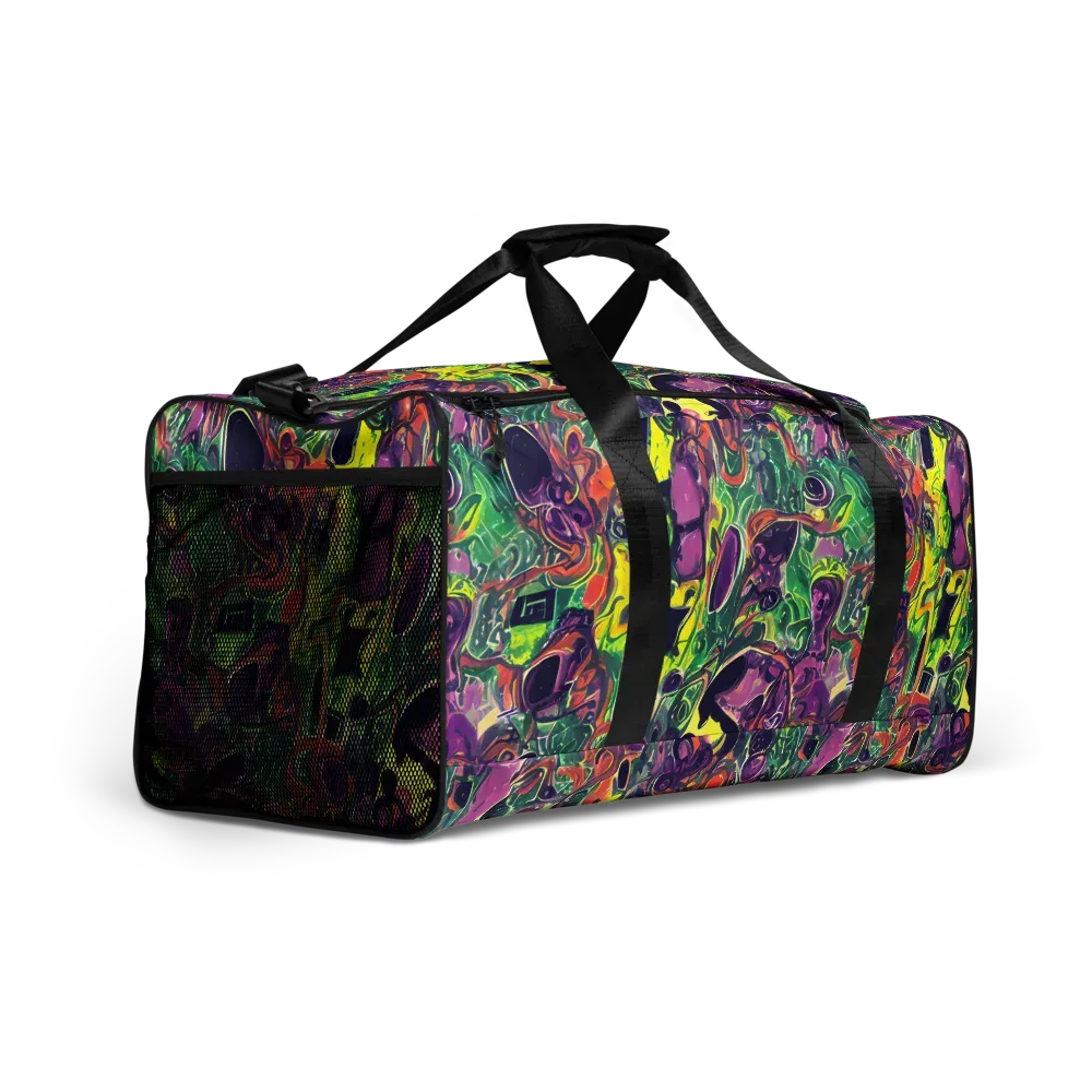 Emerald Fever on Duffle Bag — Right Front