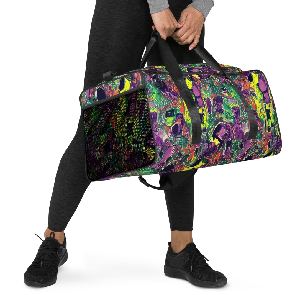 Emerald Fever on Duffle Bag — Right Front