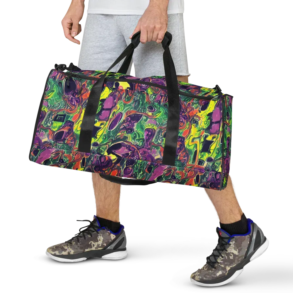 Emerald Fever on Duffle Bag — Front
