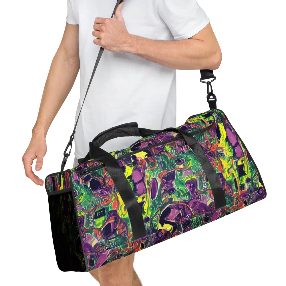 Emerald Fever on Duffle Bag — Right Front