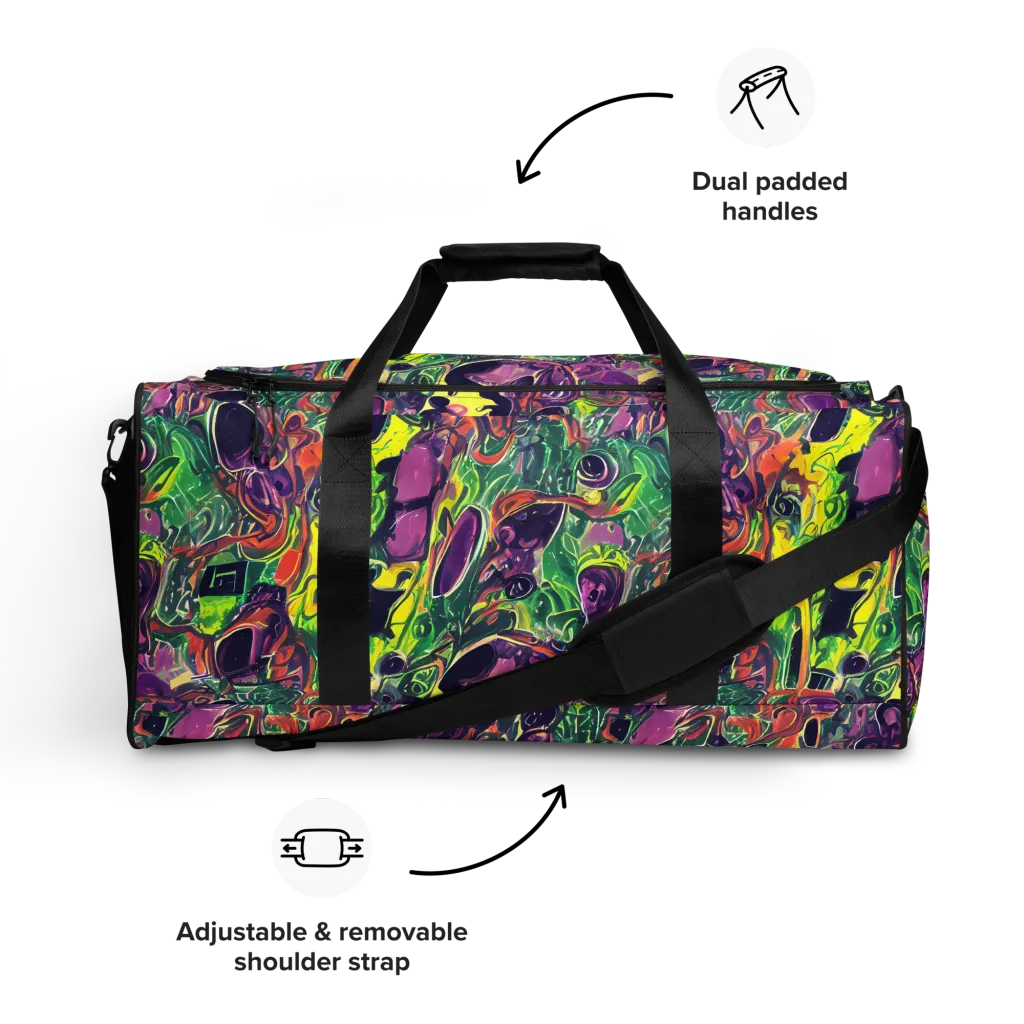 Emerald Fever on Duffle Bag — Front