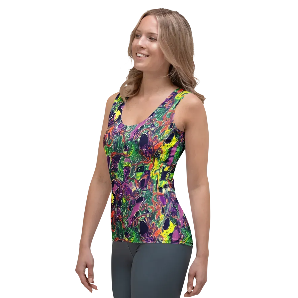 Emerald Fever on Women's Tank Top — Left Front
