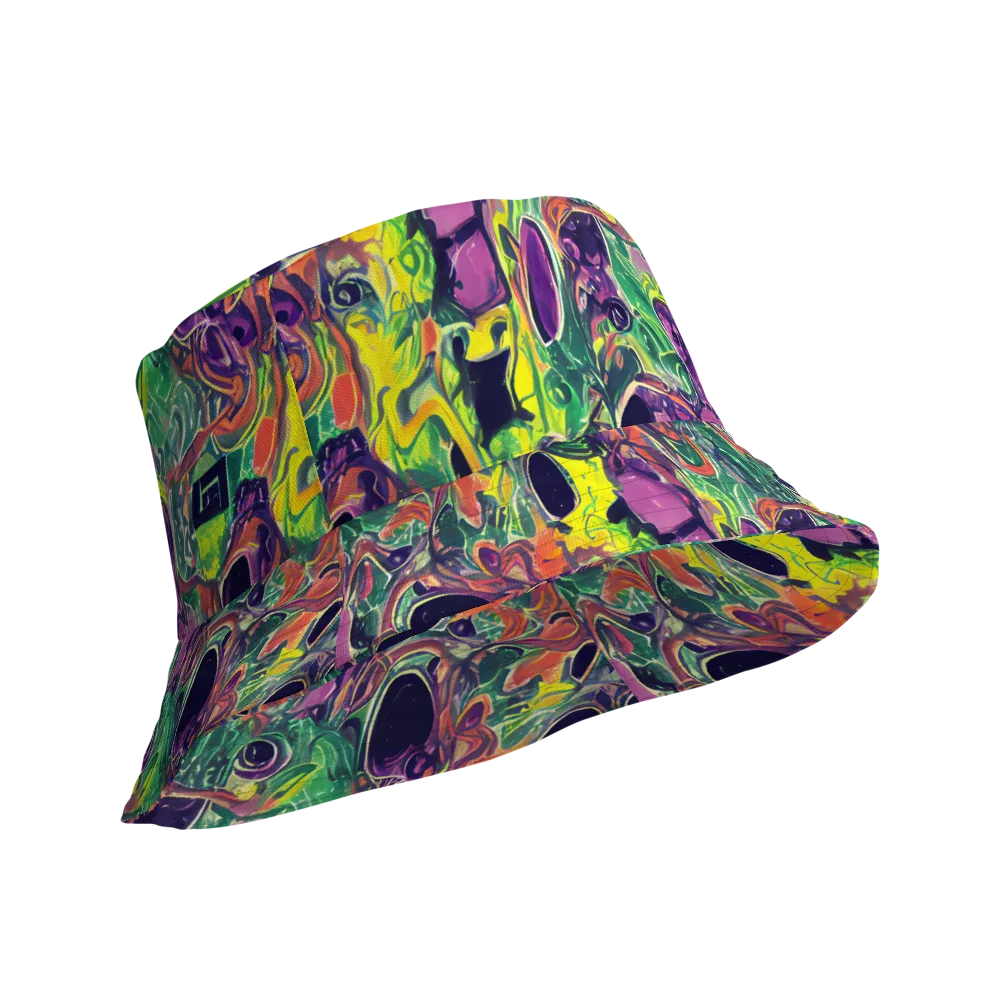 Emerald Fever on Reversible Bucket Hat — Product details Outside