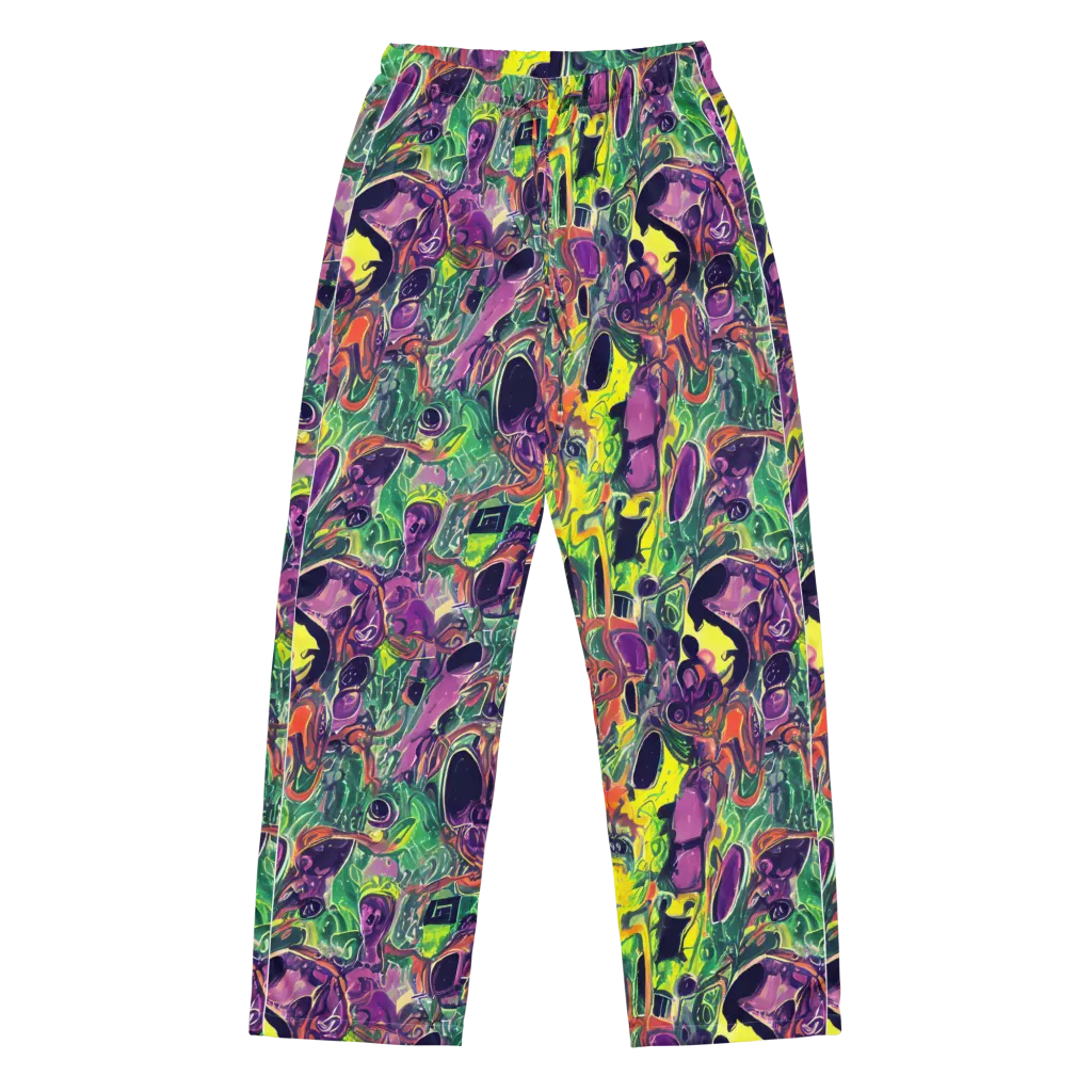 Emerald Fever on Women's Pajama Pants — Front