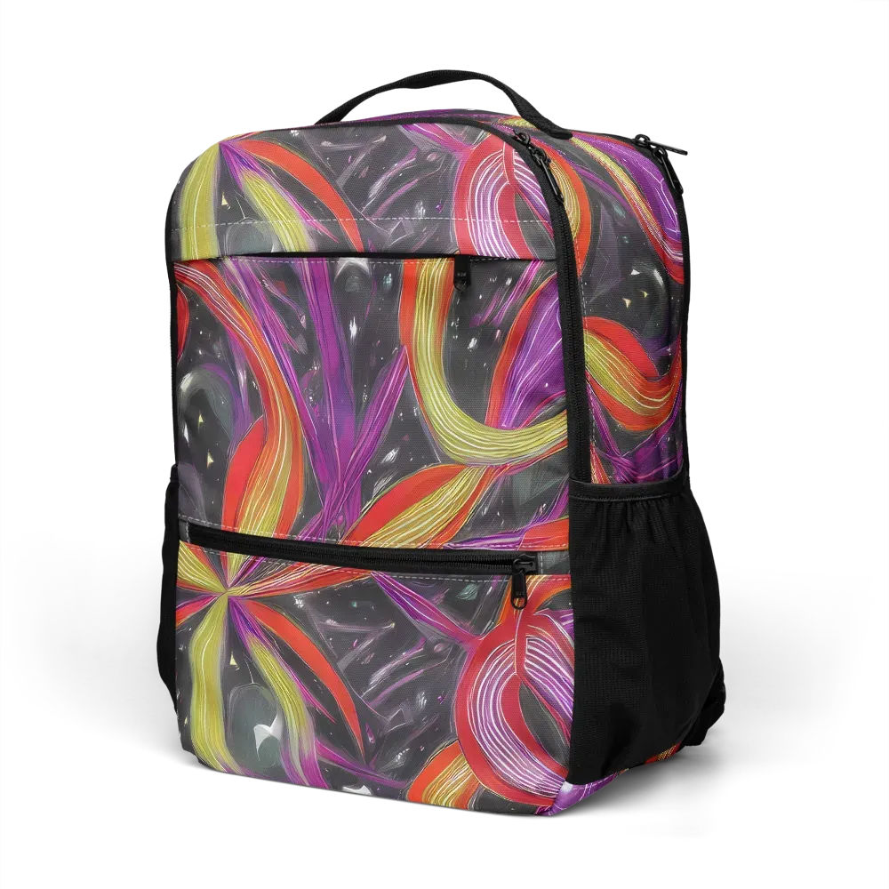 Sonic Petals on Utility Backpack — Left Front