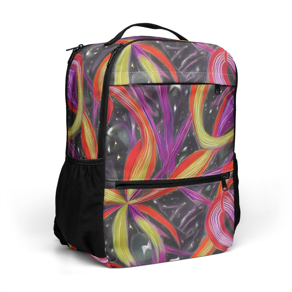 Sonic Petals on Utility Backpack — Right Front
